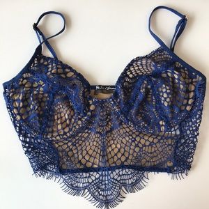 For Love & Lemons Skivvies lace bra NEVER WORN